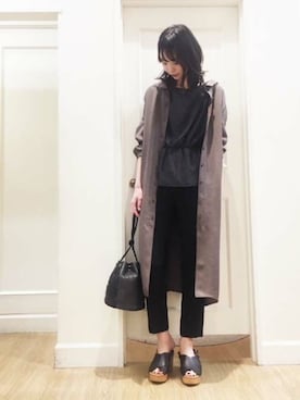 「KATHARINE ROSS（キャサリンロス）のアイテム（ワンピース）」を使った、KATHARINEROSS さん（レディース・168cm）の夏コーディネート