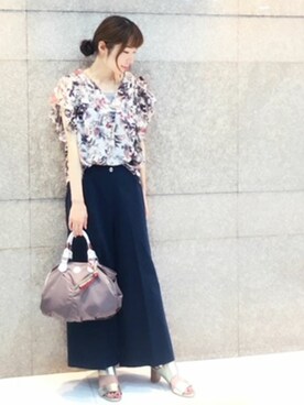 「キャサリンロス」｜KATHARINEROSS さん（レディース・156cm）の夏コーディネート