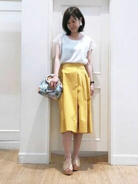 「キャサリンロス」｜KATHARINEROSS さん（レディース・162cm）の夏コーディネート