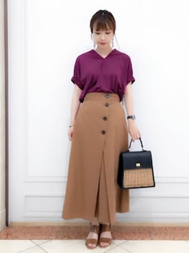 「キャサリンロス」｜KATHARINEROSS さん（レディース・147cm）の夏コーディネート