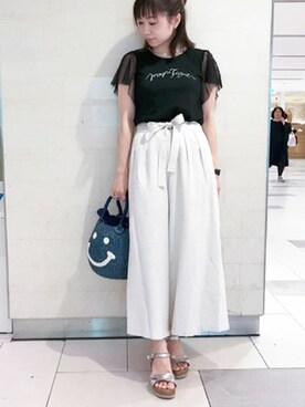 「キャサリンロス」｜KATHARINEROSS さん（レディース・160cm）の夏コーディネート