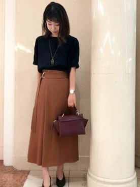 「キャサリンロス」｜KATHARINEROSS さん（レディース・157cm）の秋コーディネート