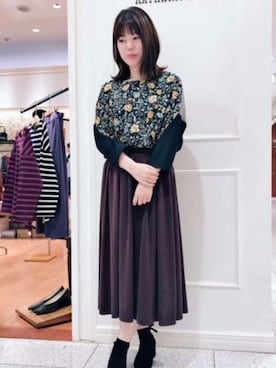 「キャサリンロス」｜KATHARINEROSS さん（レディース・160cm）の秋コーディネート