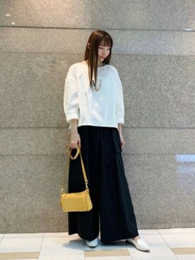 「KATHARINE ROSS（キャサリンロス）のアイテム（その他パンツ）」を使った、KATHARINEROSS さん（レディース・156cm）の春コーディネート