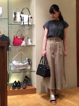 「KATHARINE ROSS（キャサリンロス）のアイテム（その他パンツ）」を使った、KATHARINEROSS さん（レディース・162cm）の夏コーディネート