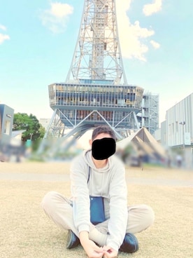 「Adoon plain（アドーンプレーン）のアイテム（ショルダーバッグ）」を使った、sinnさん（メンズ・188cm）の秋コーディネート