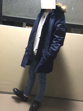 高山さん（メンズ・168cm）の冬コーディネート