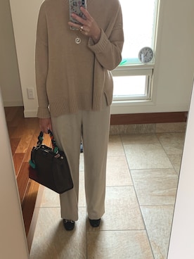 「Jouet（ジョエット）のアイテム」を使った、kuuumyさん（レディース・158cm）の冬コーディネート