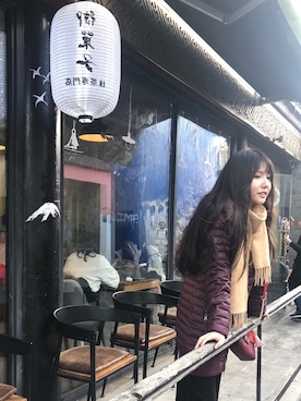 「AIGLE（エーグル）のアイテム（ジャケット/アウター）」を使った、Aprilさん（レディース・171cm）の春コーディネート