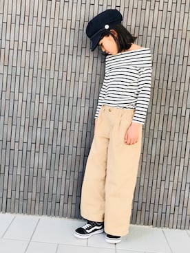 Hannah♡conyさん（キッズ・130cm）の春コーディネート