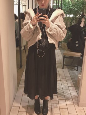 dゆりえさん（レディース・165cm）の冬コーディネート