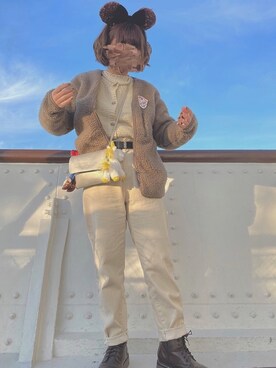 ぽんたさん（レディース・158cm）の冬コーディネート