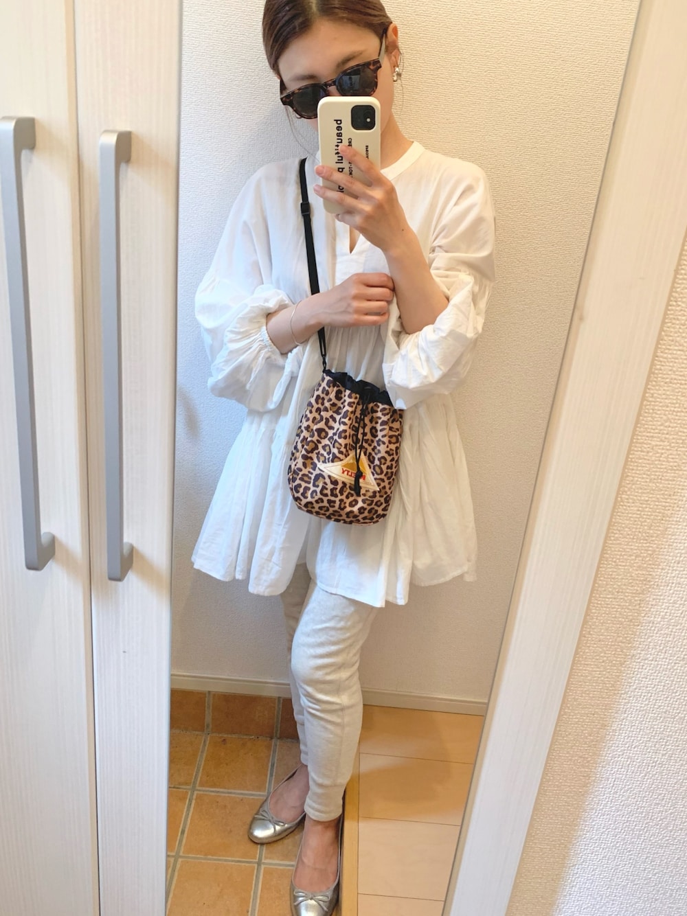 KELTY/ケルティ】レオパード 巾着 キンチャクショルダー/DP KINCHAKU