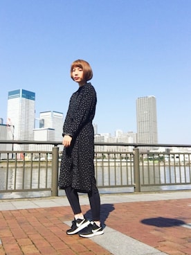 「アイテム（シャツワンピース）」を使った、annaさん（レディース・166cm・20代）の春コーディネート
