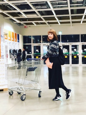 「Vandori（ヴァンドリ）のアイテム」を使った、annaさん（レディース・165cm）の冬コーディネート