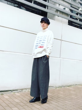 annaさん（レディース・165cm）の冬コーディネート