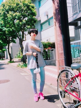 annaさん（レディース・165cm）の春コーディネート