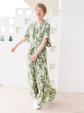 「ALWAYS(オルウェイズ)のアイテム」を使った、annaさん(レディース・165cm)の夏コーディネート