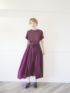 「CLANE（クラネ）のアイテム（サンダル）」を使った、annaさん（レディース・165cm）の秋コーディネート