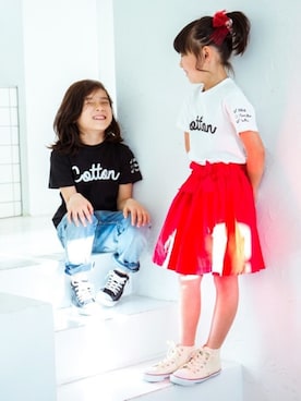 「THE SHOP TK （ザ ショップ ティーケー ）のアイテム」を使った、THE SHOP TK KIDS officialさん（キッズ・120cm）の春コーディネート