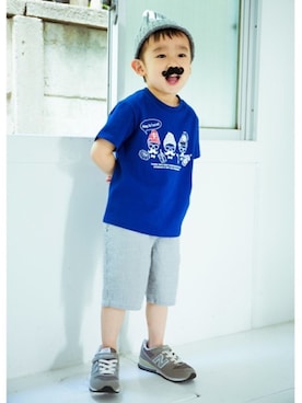 「THE SHOP TK （ザ ショップ ティーケー ）のアイテム」を使った、THE SHOP TK KIDS officialさん（キッズ・110cm）の春コーディネート