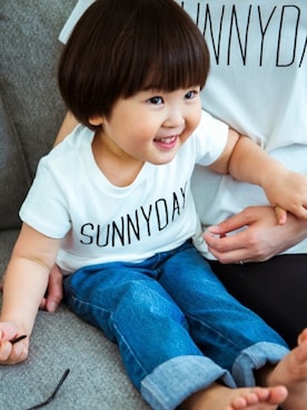 「THE SHOP TK （ザ ショップ ティーケー ）のアイテム」を使った、THE SHOP TK KIDS officialさん（キッズ・100cm）の春コーディネート