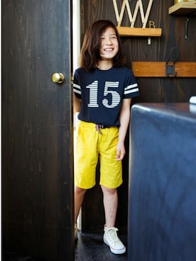 「THE SHOP TK （ザ ショップ ティーケー ）のアイテム」を使った、THE SHOP TK KIDS officialさん（キッズ・130cm）の春コーディネート