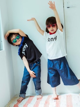 「THE SHOP TK （ザ ショップ ティーケー ）のアイテム」を使った、THE SHOP TK KIDS officialさん（キッズ・110cm）の春コーディネート