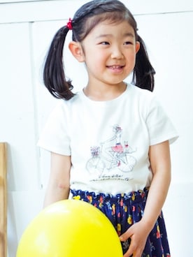 「THE SHOP TK （ザ ショップ ティーケー ）のアイテム」を使った、THE SHOP TK KIDS officialさん（キッズ・110cm）の夏コーディネート