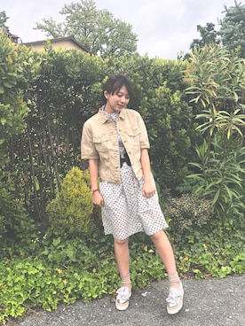 「Bonpoint（ボンポワン）のアイテム」を使った、kamekameolulunさん（レディース・159cm）の春コーディネート