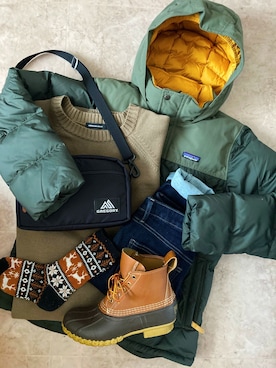 なおさん（レディース・154cm）の冬コーディネート