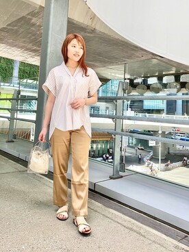 kanaさん（レディース・151cm）の夏コーディネート