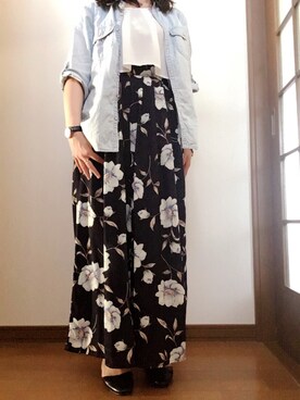 「CECIL McBEE（セシルマクビー）のアイテム（つなぎ/オールインワン）」を使った、asmさん（レディース・156cm）の夏コーディネート