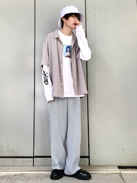 omatsuさん（メンズ・169cm）の夏コーディネート