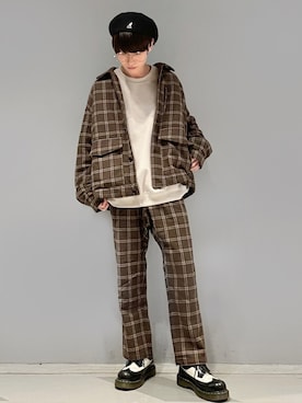 omatsuさんの「【KANGOL】Wool 504 / 【カンゴール】ウール　504」を使ったコーディネート