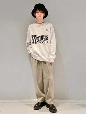 「CASPER JOHN（キャスパージョン）のアイテム（ブーツ）」を使った、omatsuさん（メンズ・169cm）の冬コーディネート