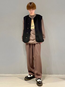 omatsuさん（メンズ・169cm）の冬コーディネート