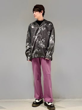「JUNRED（ジュンレッド）のアイテム（ニットキャップ/ビーニー）」を使った、omatsuさん（メンズ・169cm）の秋コーディネート