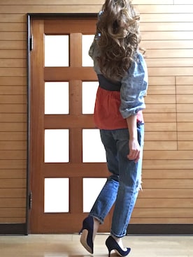 「ドラフトリーバイス」｜「アイテム（パンプス）」を使った、N.aiさん（レディース・155cm）の冬コーディネート
