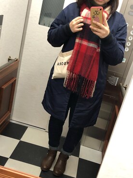 chanharuさん（レディース・160cm）の冬コーディネート