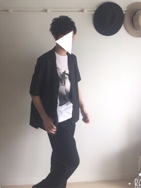 遊一さん(メンズ・176cm)の夏コーディネート