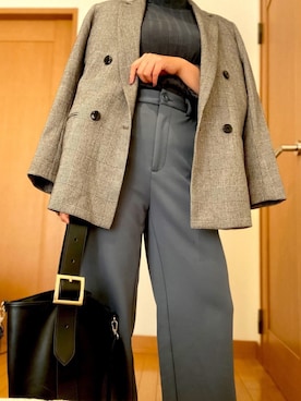 「Marc by Marc Jacobs（マークバイマークジェイコブス）のアイテム（アナログ腕時計）」を使った、mamiさん（レディース・152cm）の秋コーディネート