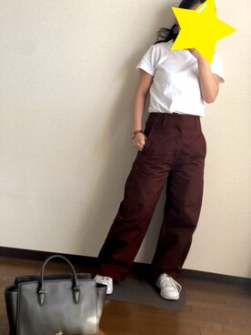 「Marc by Marc Jacobs（マークバイマークジェイコブス）のアイテム（アナログ腕時計）」を使った、mxx.さん（レディース・147cm）の秋コーディネート