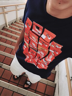 えいさん(メンズ・180cm)の夏コーディネート