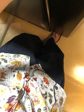 「OOFOS（ウーフォス）のアイテム（ビーチサンダル）」を使った、psykoさん（メンズ・168cm）の夏コーディネート