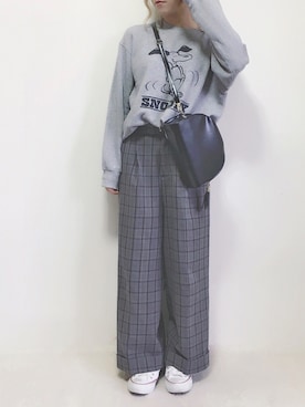 「Te chichi（テチチ）のアイテム」を使った、yumi.さん（レディース・151cm）の秋コーディネート
