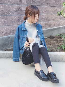 「panasea（パナシア）のアイテム」を使った、yumi.さん（レディース・151cm）の秋コーディネート