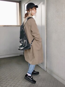 「osharewalker（オシャレウォーカー）のアイテム」を使った、yumi.さん（レディース・151cm）の冬コーディネート