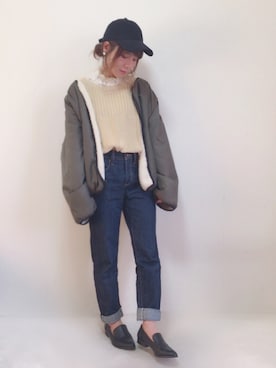 yumi.さん（レディース・151cm）の冬コーディネート