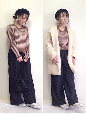 yumi.さん（レディース・151cm）の冬コーディネート